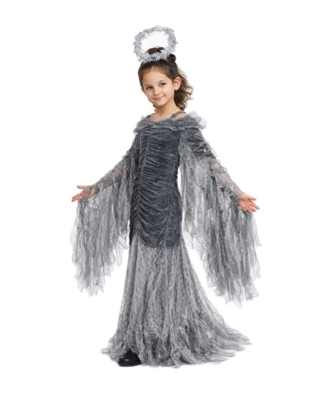 Fantasia Anjo Negro 8/10 Novo | Fantasias Infantis O Rei do Carnaval